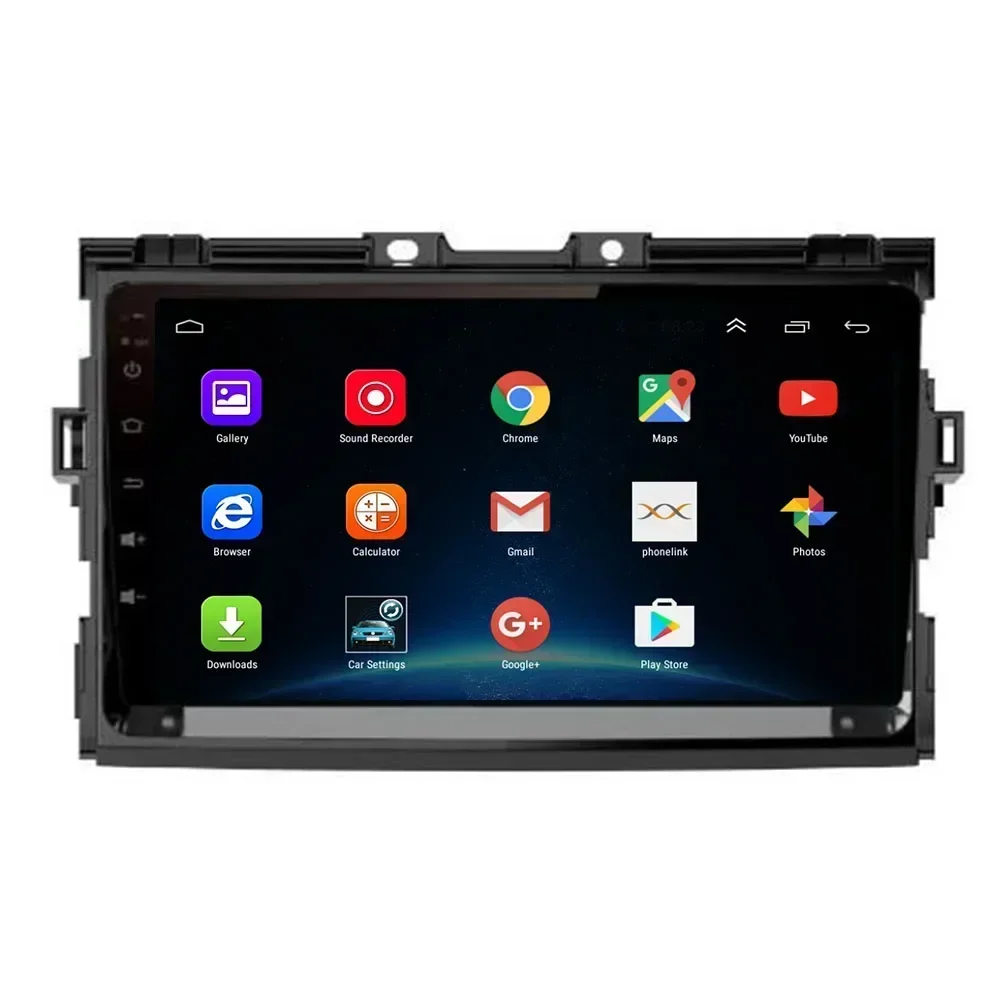 2 Din Android 13 Car Stereo Radio DVD GPS Multimedia Video Player 5G WiFi DSP Carplay For Toyotal PREVIA Estima Tarago Canarado