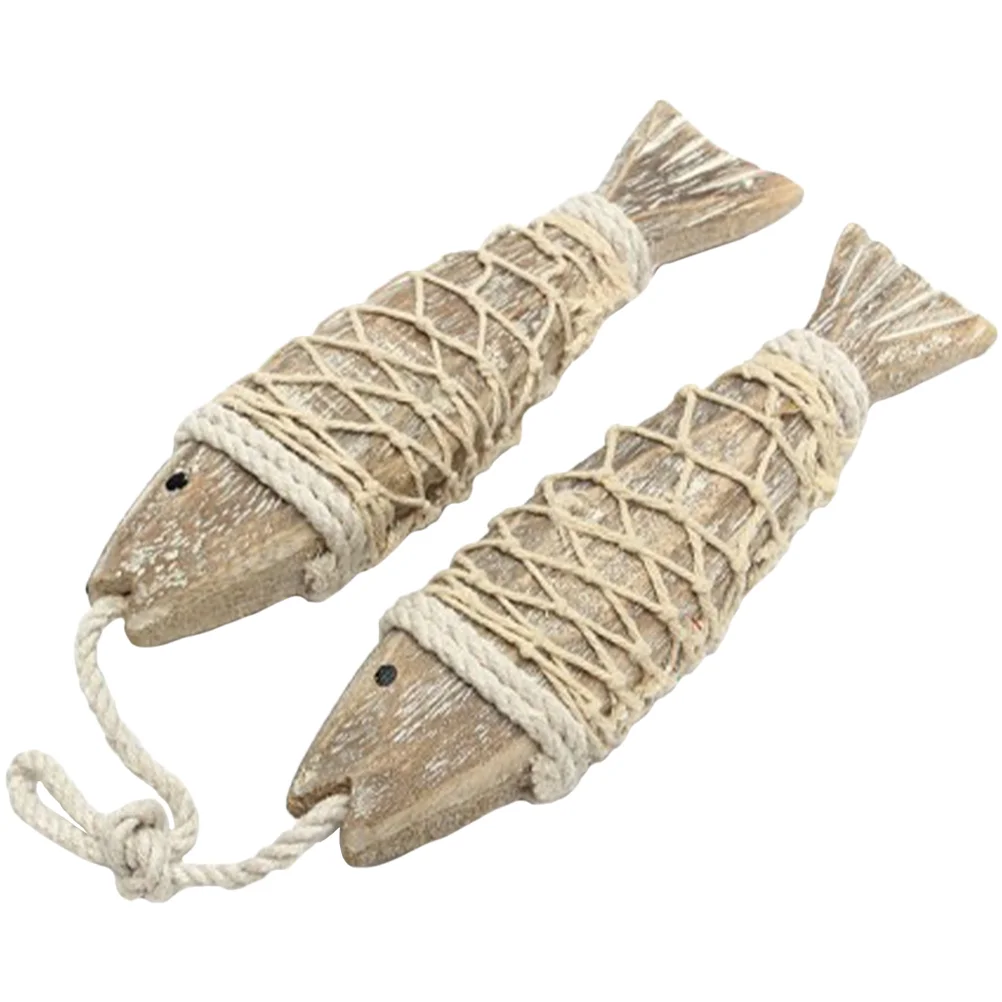 

Nautical Wall Hanging Wooden Decor Ornament Wood Decorationmediterranean Beach Pendant Sculpture Sign Ocean Decorations