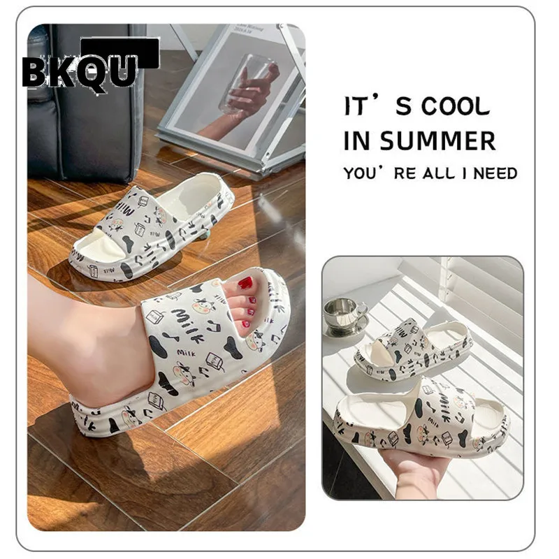 

Шлепанцы для мужчин и женщин, Сверхмягкие сандалии на толстой подошве, для душа, модные тапочки для пляжа, лето 2022