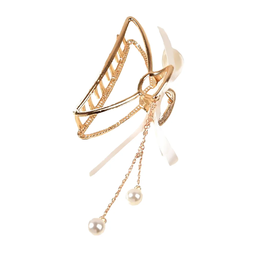 

Octopus Hair Clip Jaw Hair Clamps Korean Hair Clips Hair Jaw Clip Headpiece Women Shower Hair Clip Banana Pearl Tassel Clip