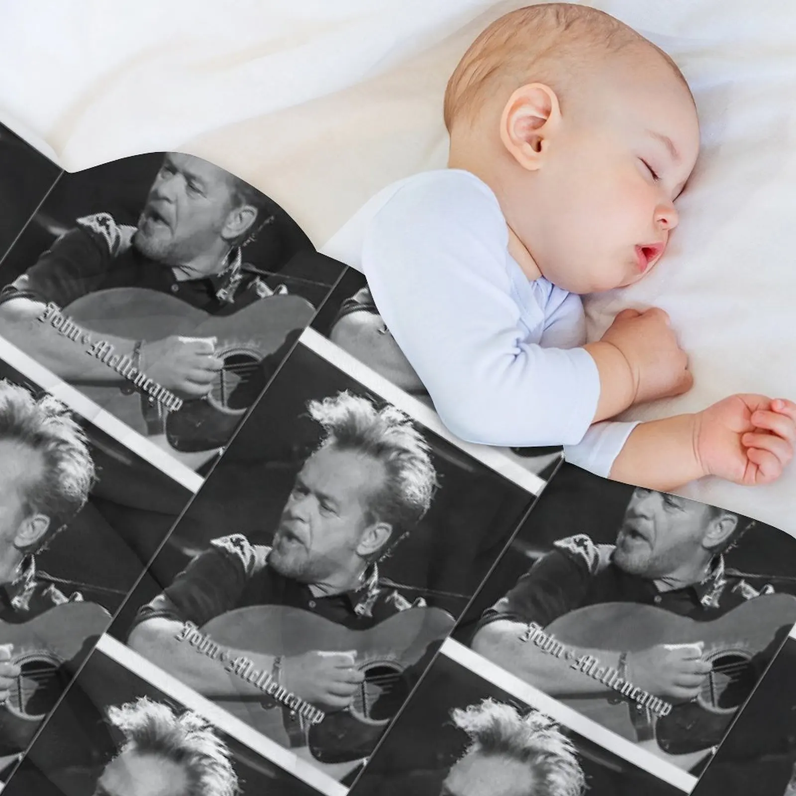 Изображение Berdendang при Сату-ния Джон дизайнерское одеяло певицы мелленкапа