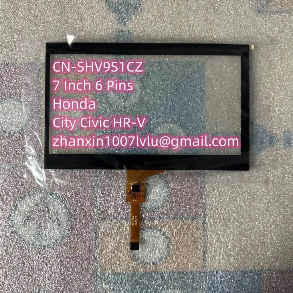 7 Inch 6 Pins Touch Screen Glass Digitizer For Honda CN-SHV9S1CZ Car CD Audio Multimedia Player GPS Navigation Radio