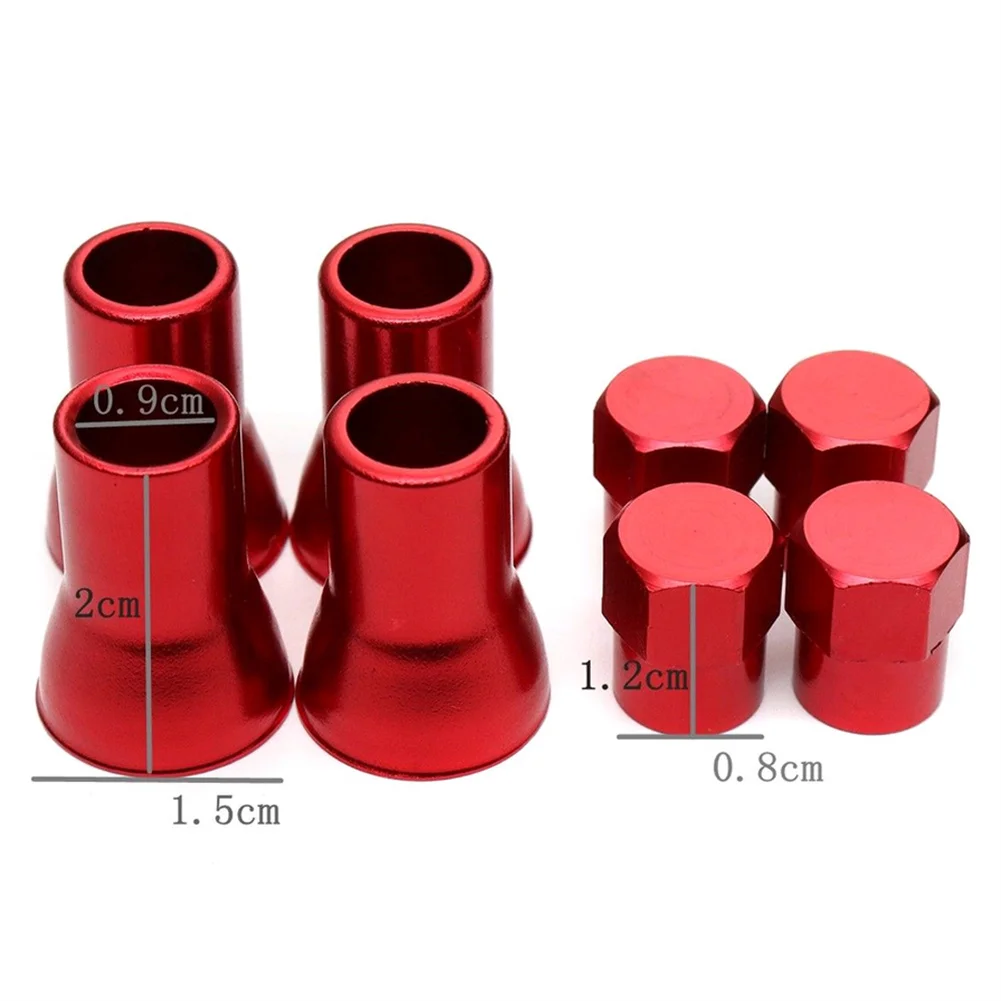 

Accessories Stem Sleeves+Hex Cap Durable Spare Wheel Stem Air-Valve CAP&Sleeve Cover Aluminum Tire Aluminium Alloy New Brand