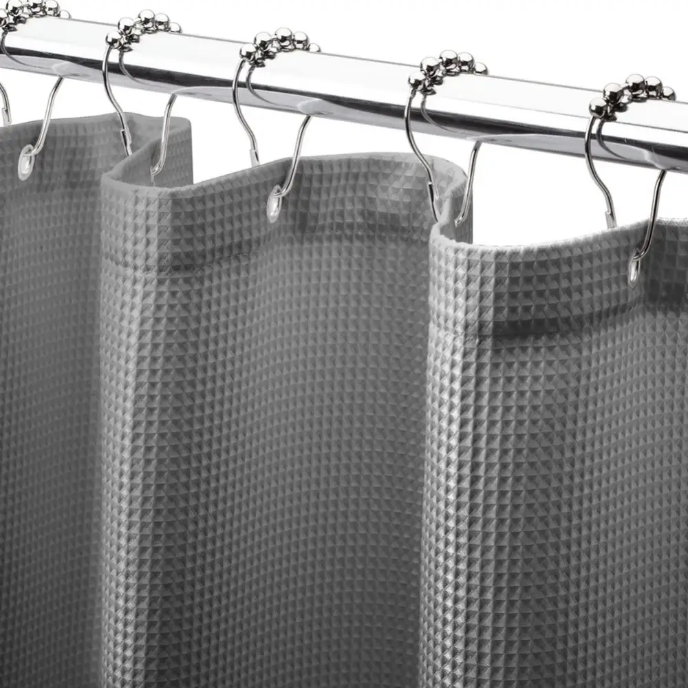 

12pcs Shower Curtain Hook Block Five-bead Gourd Buckle Ball Ring Bracket 304 Stainless Steel Gourd Large Hook Bath Home Storage
