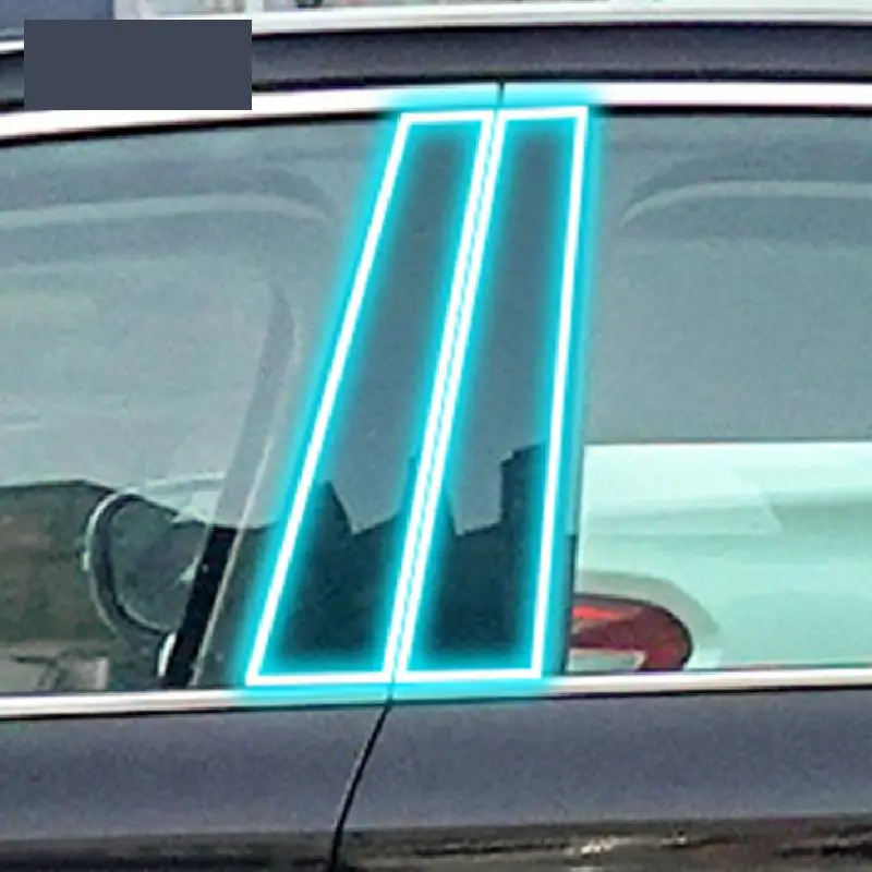 

For Skoda Superb 2016-2023 Car Exterior Car window pillar Anti-scratch TPU Protective film Anti-scratch Repair film Accessories