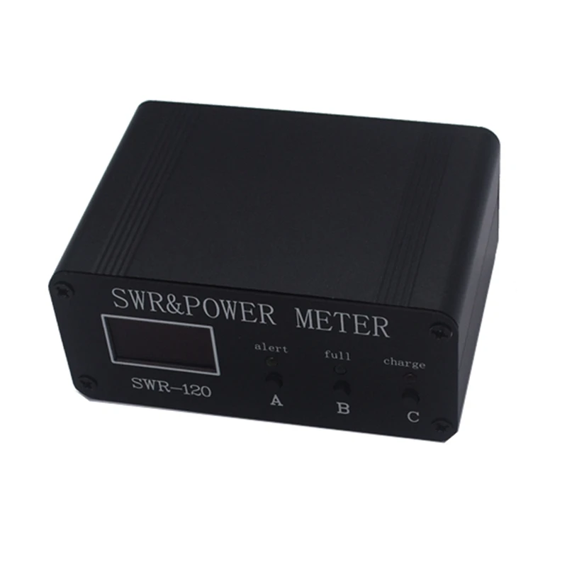 

1.8Mhz-50Mhz 0.5W-120W Short Waves SWR And Power Watt Meter Chinese English Menu Switchable Type-C Charging Interface