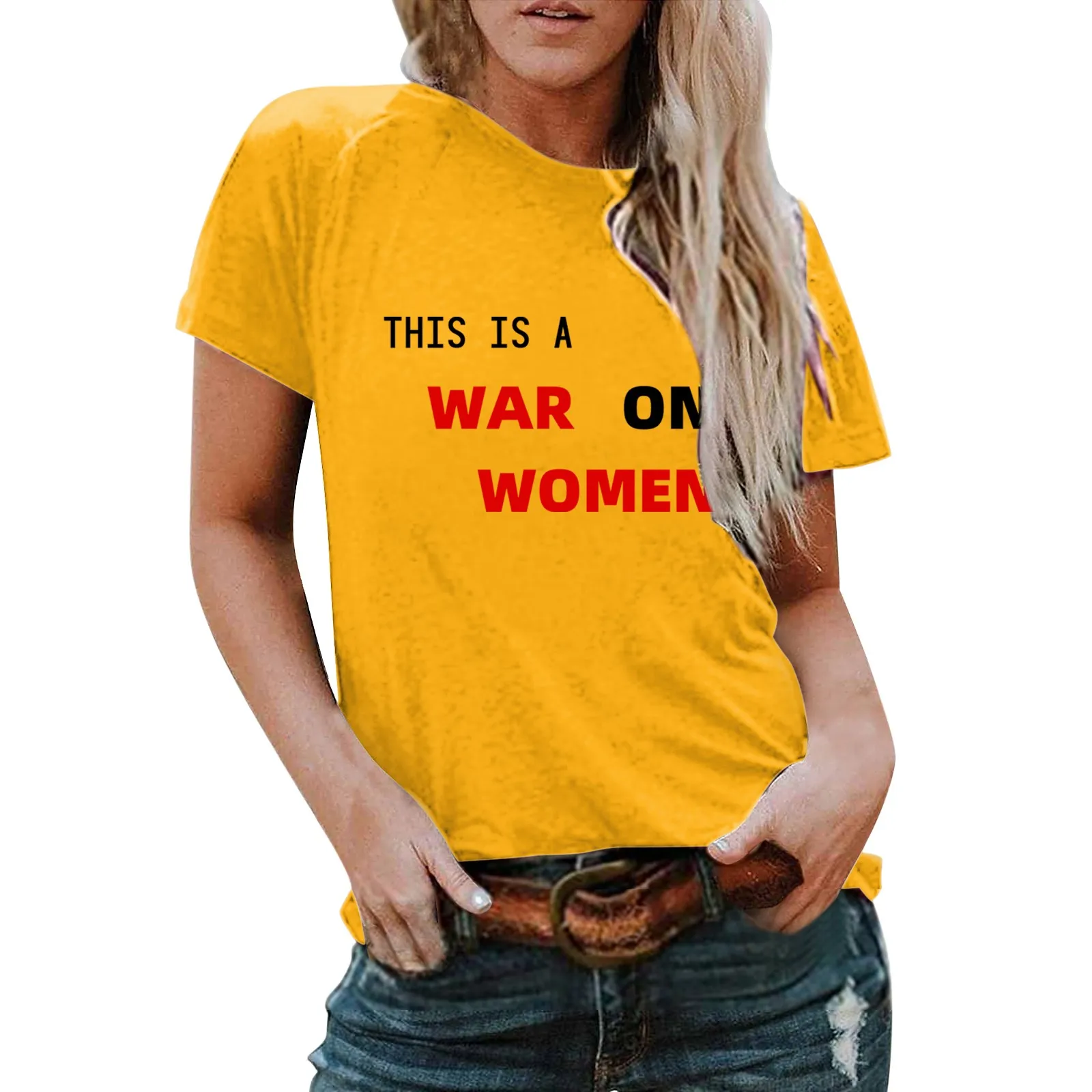 

Women's T Shirt Letter Slogan Abortion Rights Stamp Print Soft Loose Short Sleeve Woman Tee Tops Casual Female T-shirts 2022