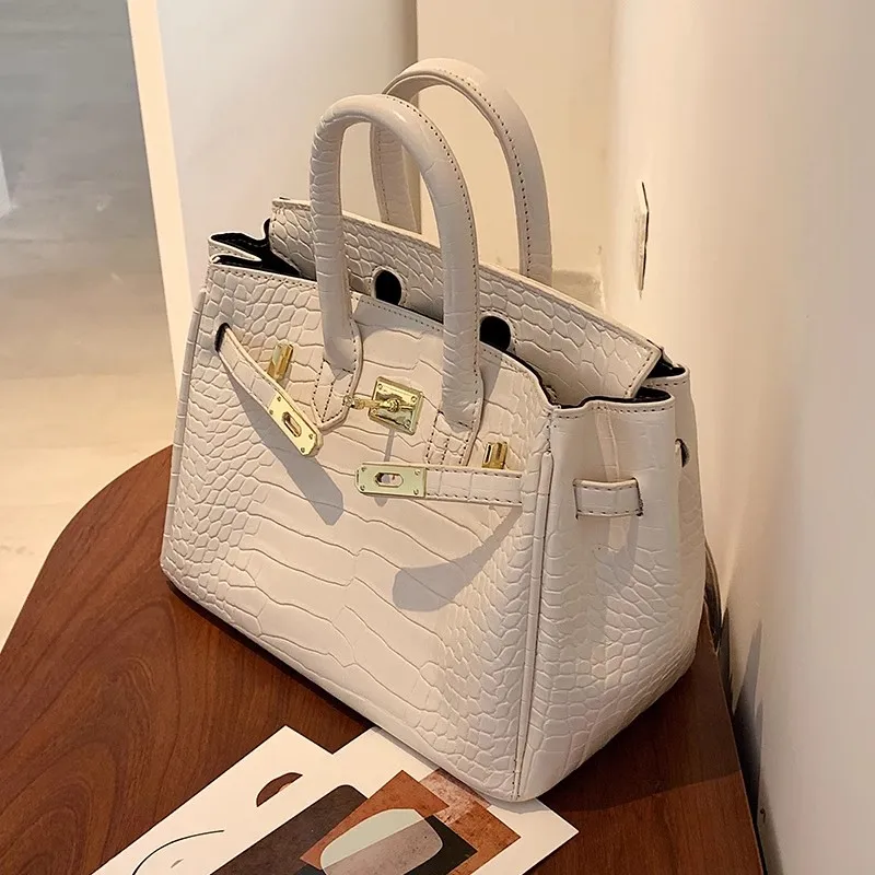 

Роскошная брендовая дизайнерская женская сумка через плечо, сумки через плечо с крокодиловым узором, кошелек для покупок сумки через плечо для женщин, клатч
