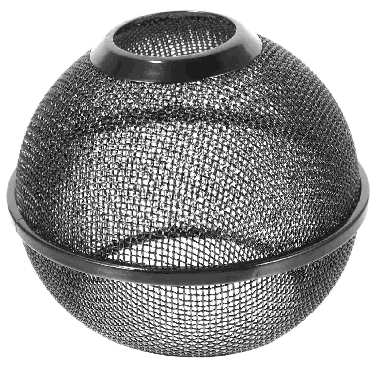 

Chandelier Entryway Hanging Lamp Shades Guard Cover Simple Light Bulb Pendant Cage Lampshades Wrought Iron Home