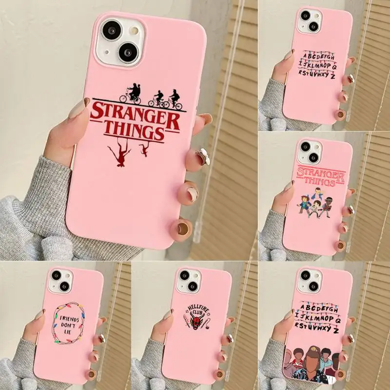 

Stranger Things Phone Case For Iphone 7 8 Plus X Xr Xs 11 12 13 Se2020 Mini Mobile Iphones 14 Pro Max Case