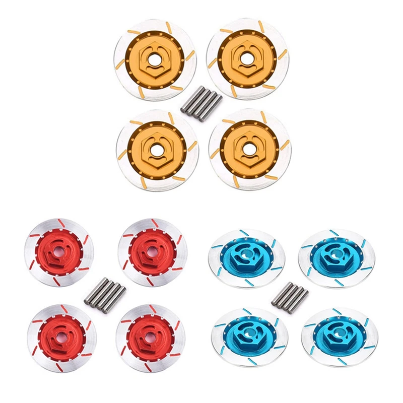 

RC Model Car Aluminum Alloy Brake Disc 1/10 Flat Sports Car Hub 12Mm Coupler Brake Disc,For D3/D4 HSP94123 TAMIYA