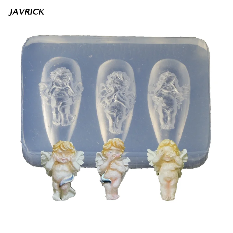 

Cupid Magic Wand Nail Art Mold Silicone Combination Mold Nail Art Making Tool