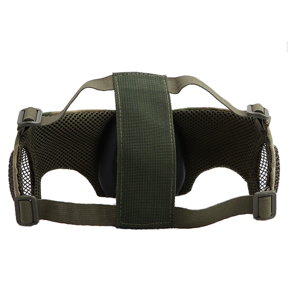 Маска паука на Хэллоуин защита ушей Забавная полумаска Праздничные и спортивные