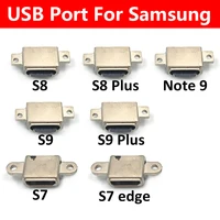 50 pcs usb charger charging port connector for samsung galaxy s10 s10e s7 edge s8 s9 plus note 9 smartphone replacement parts