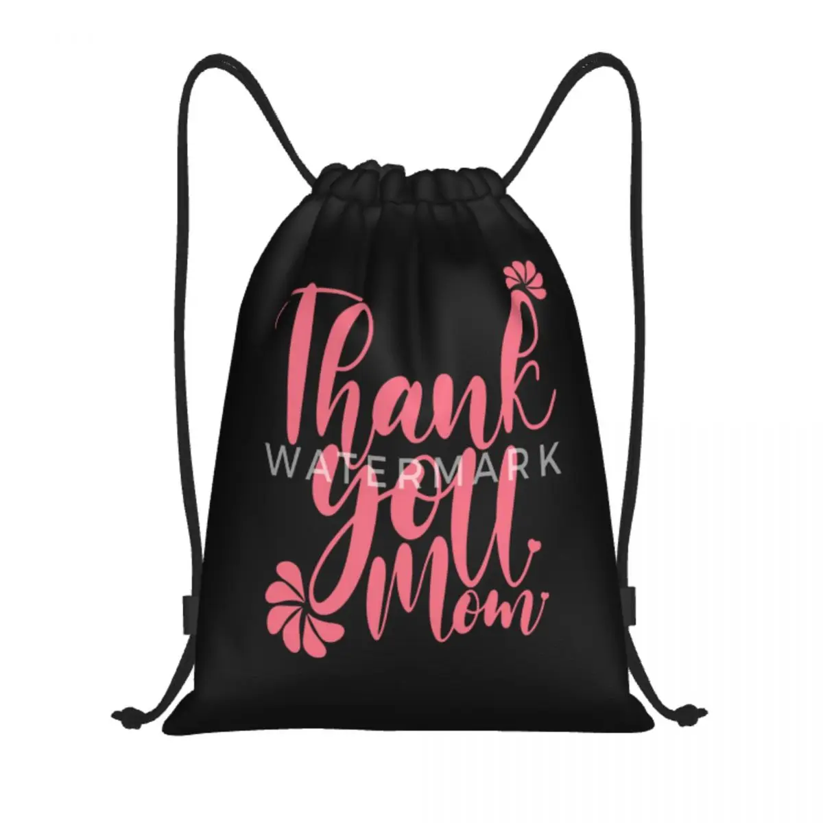 

Благодарим маму, сумки на шнурке, рюкзак, персонализированная сумка с застежкой-шнурком, подходит для ежедневного хорошего подарка, несколько стилей