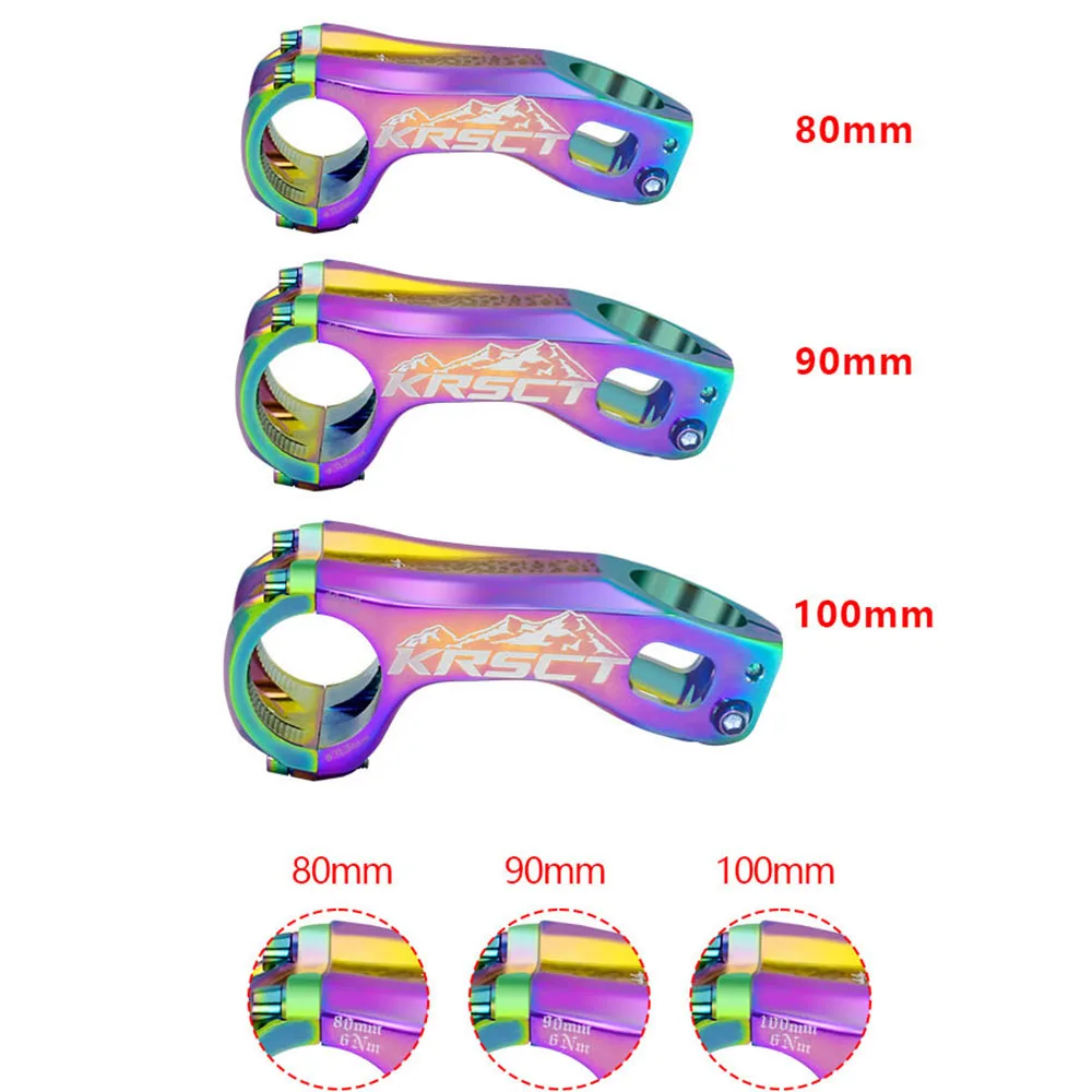 Цветные стержни руля горного велосипеда из алюминиевого сплава с покрытием от