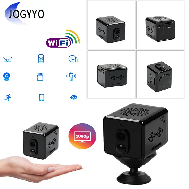 

HD 1080P беспроводная Wi-Fi мини-камера с пассивным ИК датчиком низкой мощности широкоугольная домашняя фотокамера с ночным видением