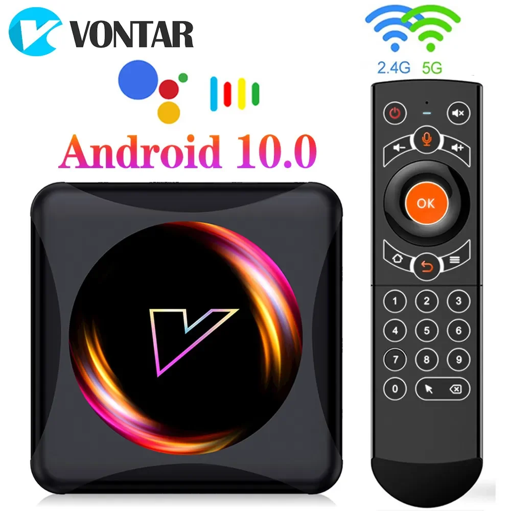 

ТВ-приставка VONTAR Z5 на Android 11, 4 + 64/32 ГБ, 1080p, 4K, BT