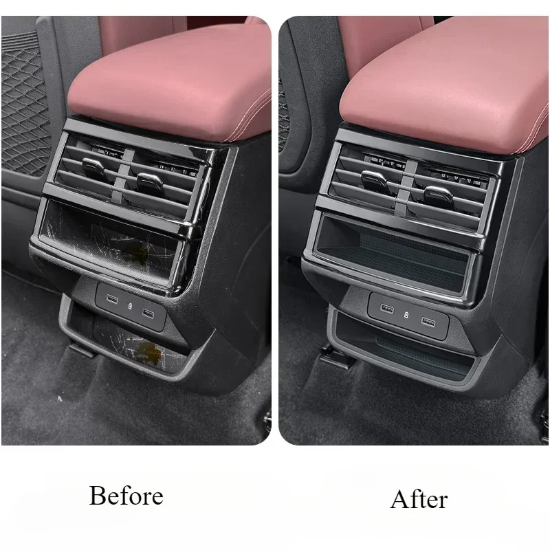 Для GEELY Monjaro Xingyue L после 2023 задний подлокотник ящик для хранения коврик автомобиля