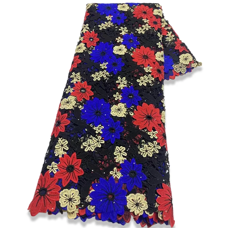 

5 ярдов, красивое Африканское Тюлевое кружево, Французская ткань, нигерийское вечернее платье для шитья, высококачественная одежда для женщин