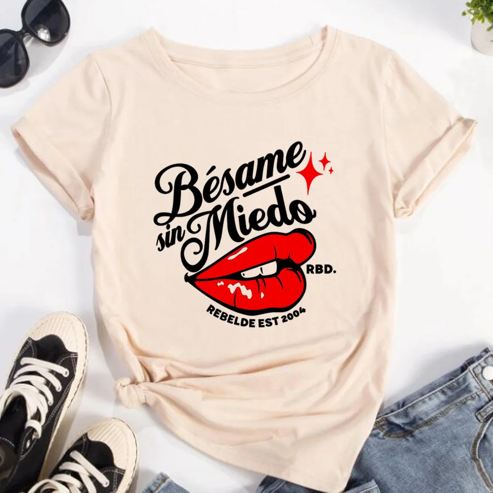 Женская футболка в японском стиле y2k 2000