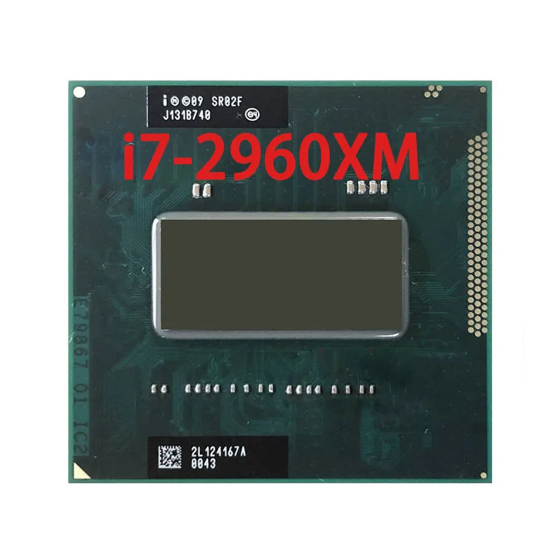 

Процессор Intel Core i7-2960XM i7 2960XM SR02F 2,7 ГГц четырехъядерный восьмипоточный ЦПУ 8 Мб 55 Вт Разъем G2 / rPGA988B