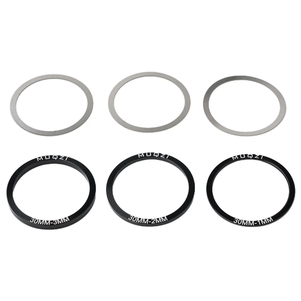 

6pcs 24/29/30mm Bike Bicycle Bottom Bracket Crankset Washer For BB86/91/92/PF30/BB30 Crank Crankset Bottom Spacer Bicycle Parts