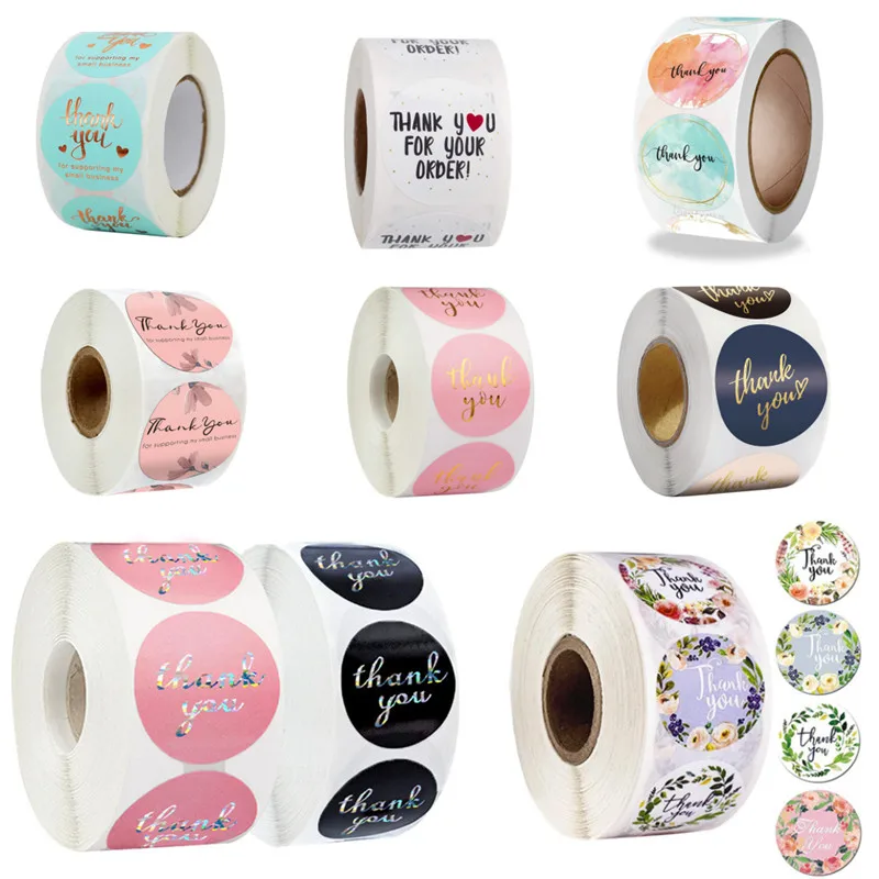 500 шт. круглые этикетки из крафт-бумаги конфеты подарочная коробка |