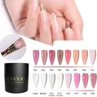 Гель для наращивания ногтей CUCLA, фототерапевтический гель, УФ-клей, кристаллический гель для наращивания ногтей, 60 мл, украшение для ногтей, TSLM1