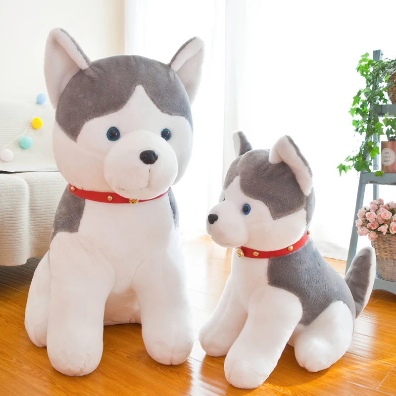 

70cm Cute Soft Husky Plush Toys Office Nap Pillow Home Comfort Cushion Child Decor Christmas Gift Cotton Doll