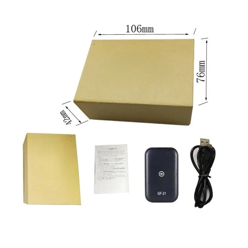 

GF09 Mini Car GPS Tracker WIFI+LBS+GPS Real-Time Tracking Anti-Lost SOS Device App Control GF-09