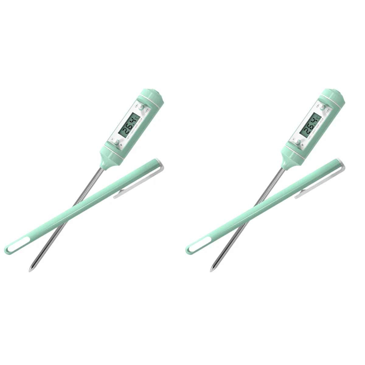 

2pcs Household Electronic Probe Type Water Temperature Meter