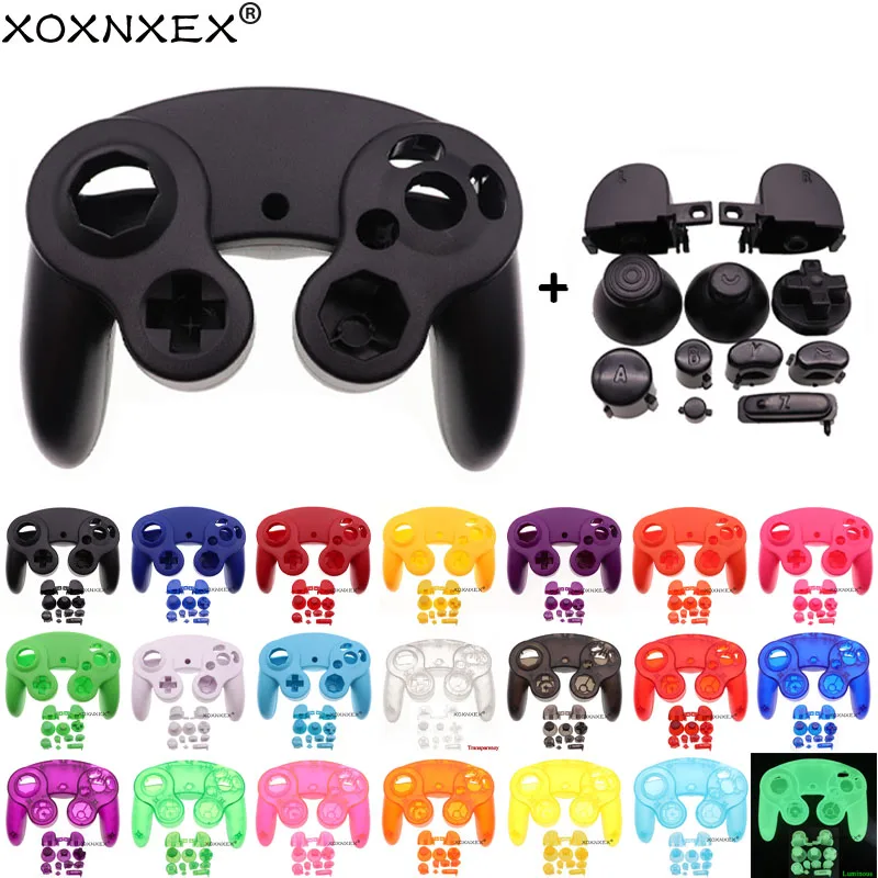 For NGC Controller Housing Shell Cover Handle Case Replacement Parts For Gamecube Game Handle Protective Accessories