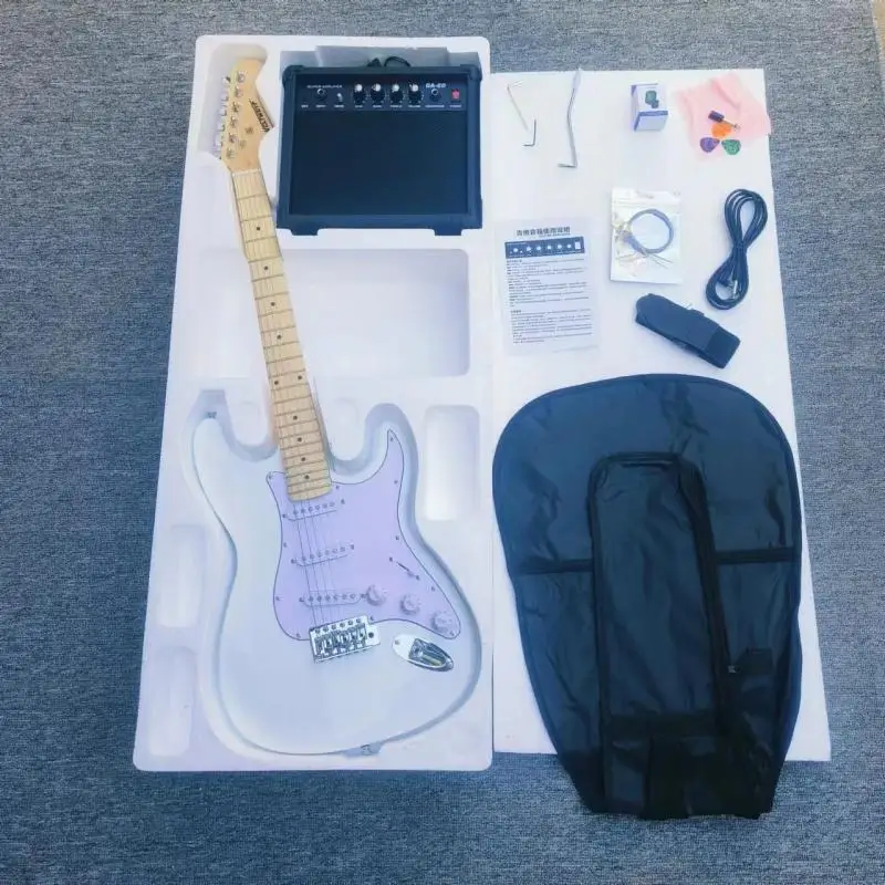 Набор электрогитары для начинающих и взрослых профессиональная электрогитара