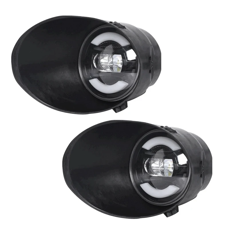 AU05 -Newest 45W Светодиодный Противотуманные фары с отверстием DRL для Toyota 2007-2013 Sequoia 08-11