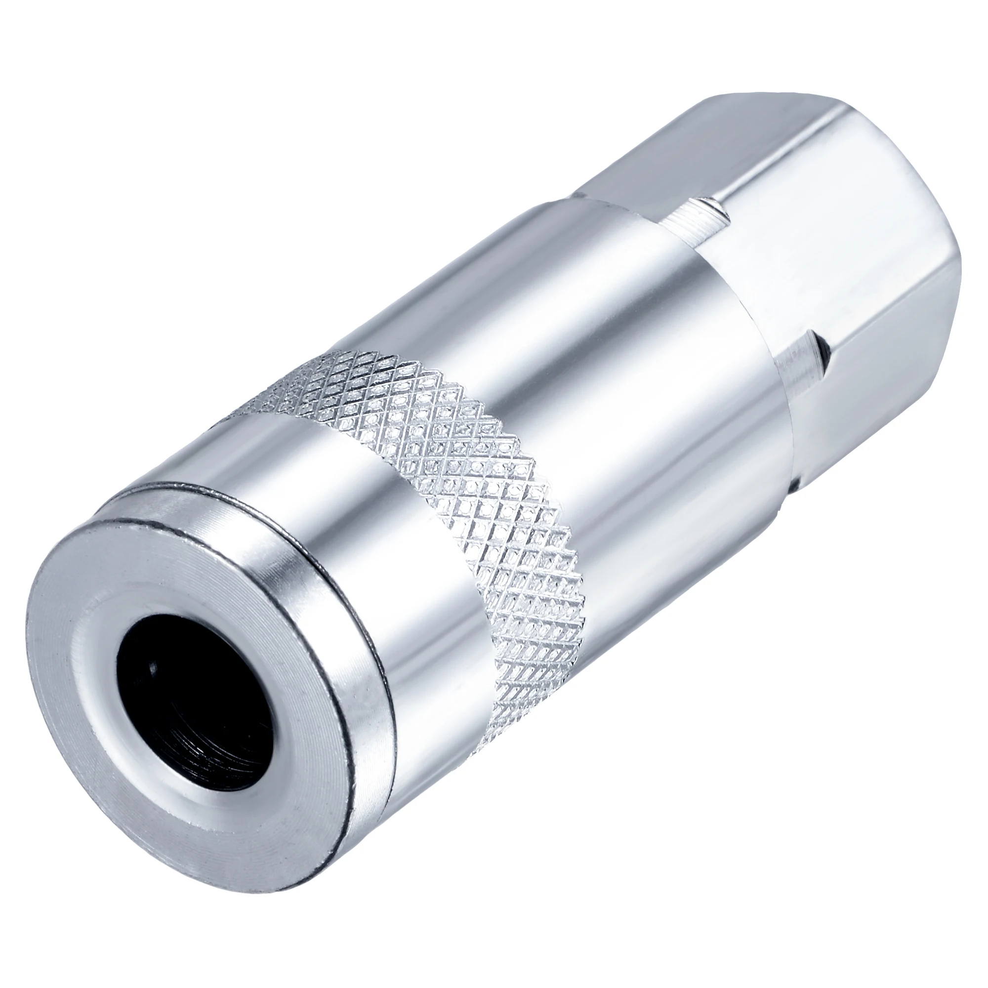 

Uxcell 1/4NPT внутренняя резьба, воздушный фитинг, быстрое соединение, сменная муфта, никелированный железо, 1 шт.