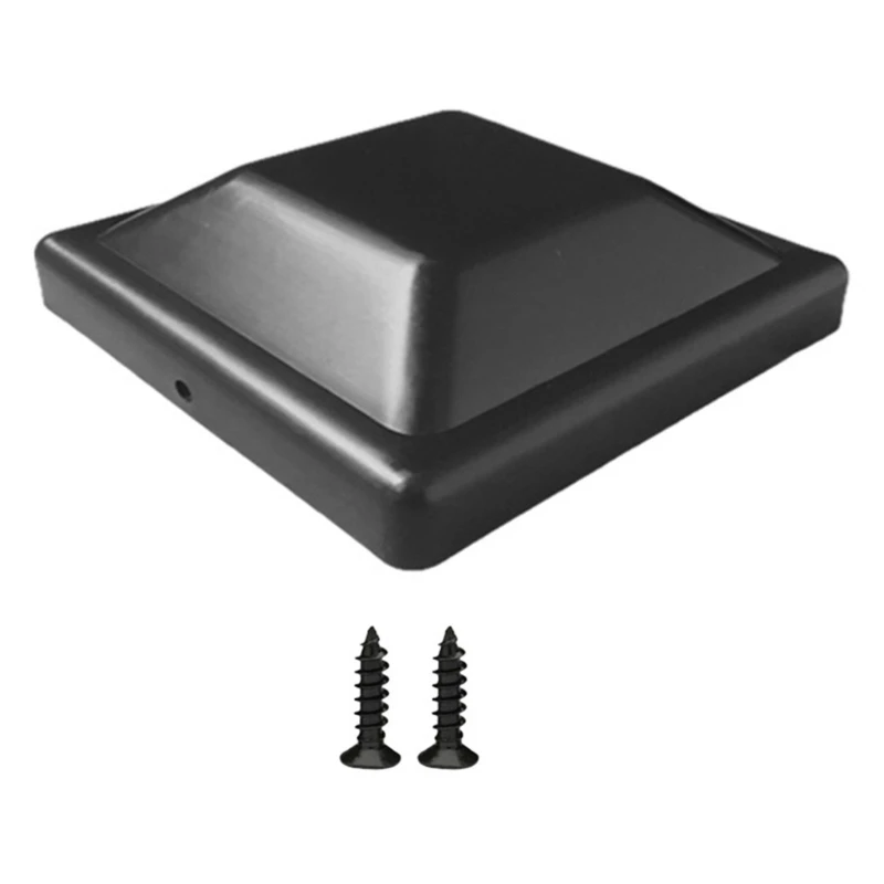 Практичные черные пластиковые колпачки для стоек Прочные повышения