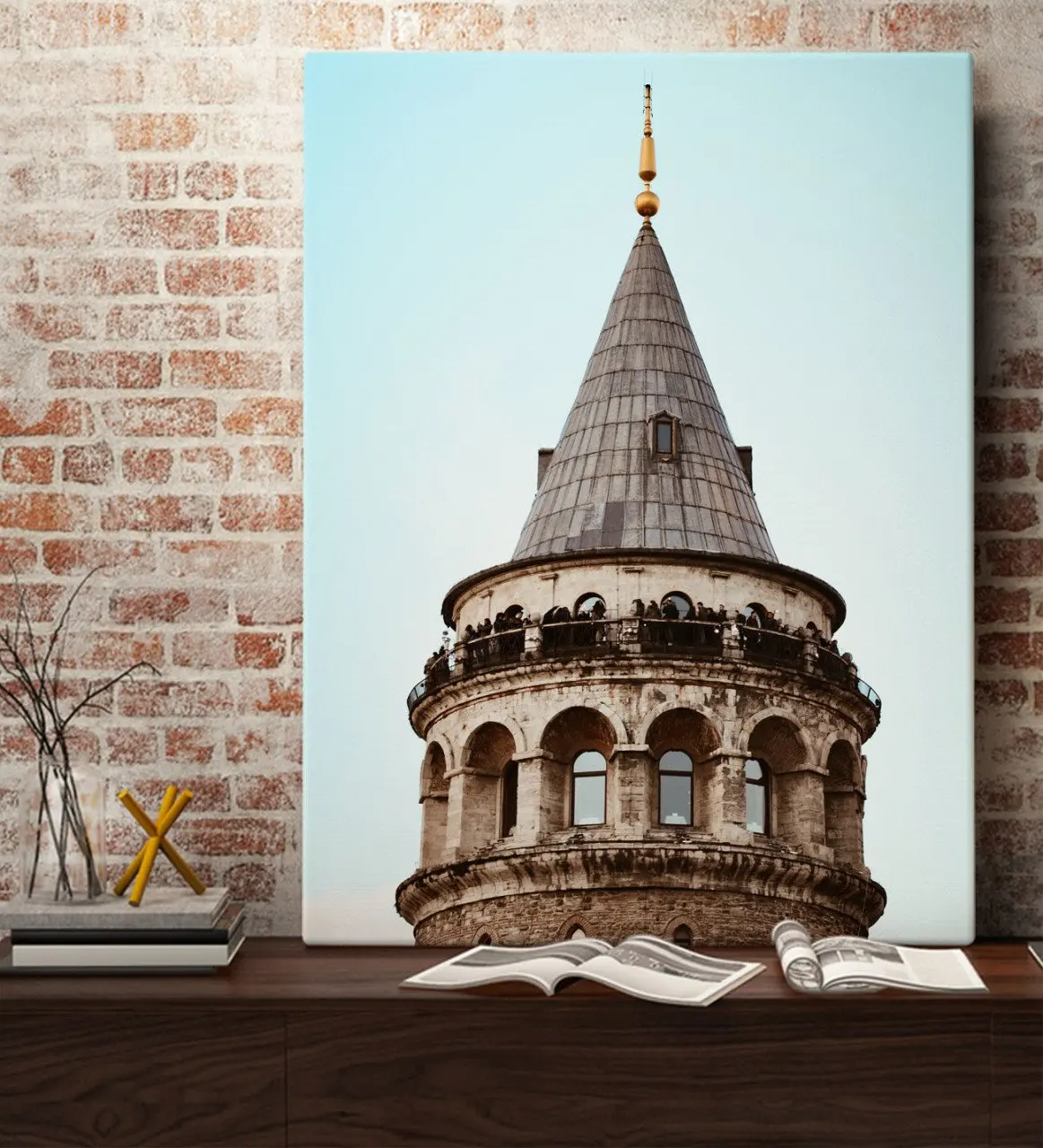 

BK Gift Galata Tower Canvas Table 70x100cm-1