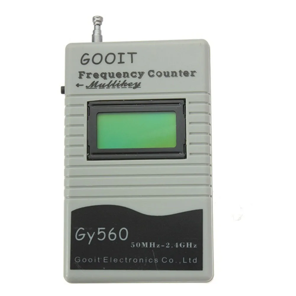 GY-560 Testing Portable Professional Audio Decoder Radio Electronic Walkie Talkie LCD Display Practical Frequency Counter