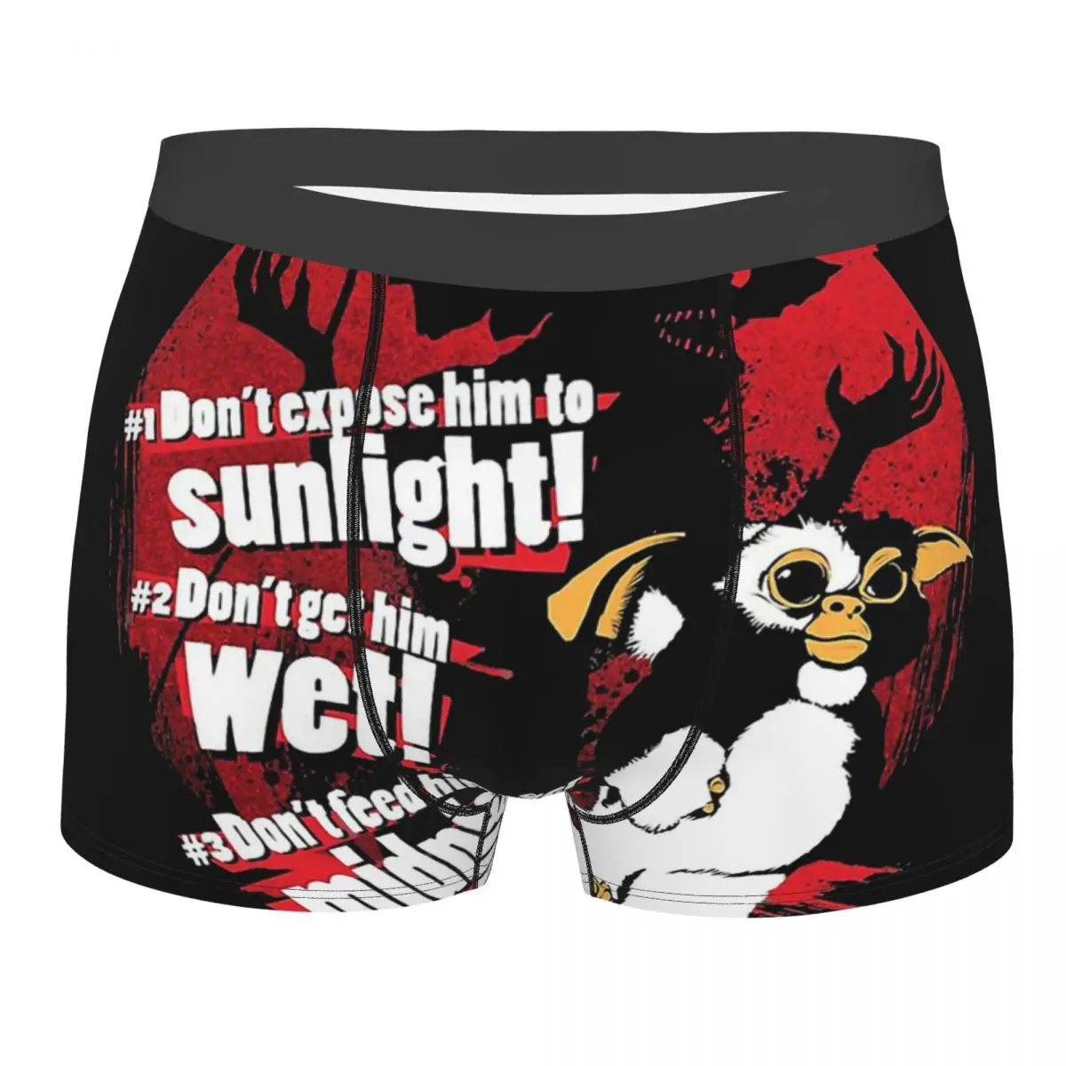 

More Then Awesome Man's Boxer Briefs Gremlins Film Highly Breathable Underwear High Quality Print Shorts Birthday Gifts