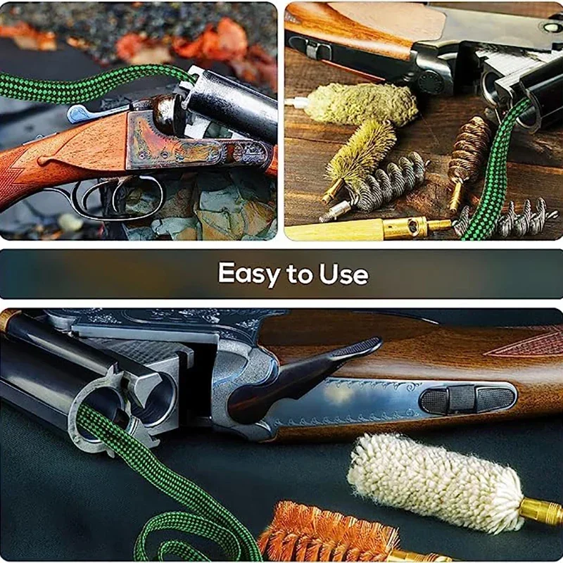 Набор для чистки пистолета инструмент ствол ружья веревка калибра 22 5 56 &amp 7 62 мм