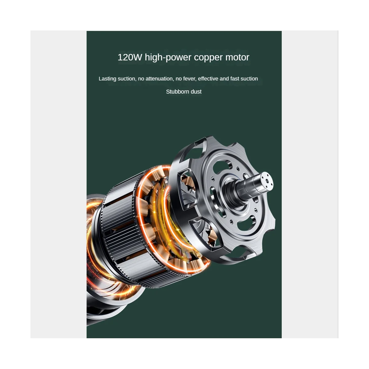 

HL-107 Car Vacuum Cleaner 120W 9000Pa Ultra-Strong Wireless Blow and Suck Dual-Purpose Portable Household Vacuum Cleaner