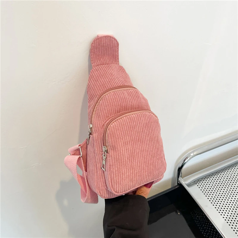 Женская новинка 2024 вельветовая сумка через плечо в консервативном стиле