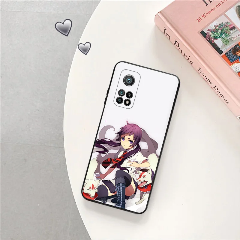 Black Matte Phone Case for Redmi Note12 Note13 Xiaomi 13 12 Pro 12C 12X 12T 13C 12S Lite Ao no Exorcist Yukio Anime Soft Cover