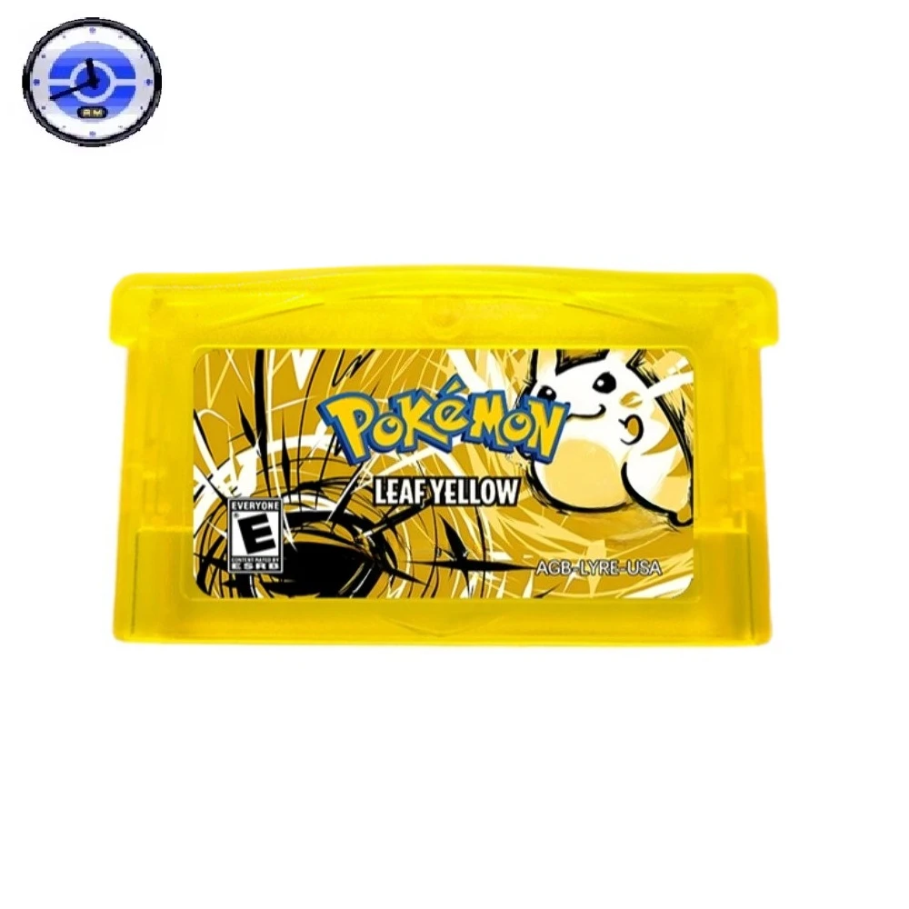 Фото Игровой картридж GBA на английском языке, RTC Pokemon Lotus, Loser's Game, Leaf Yellow, модифицированная версия GBA ROM №3