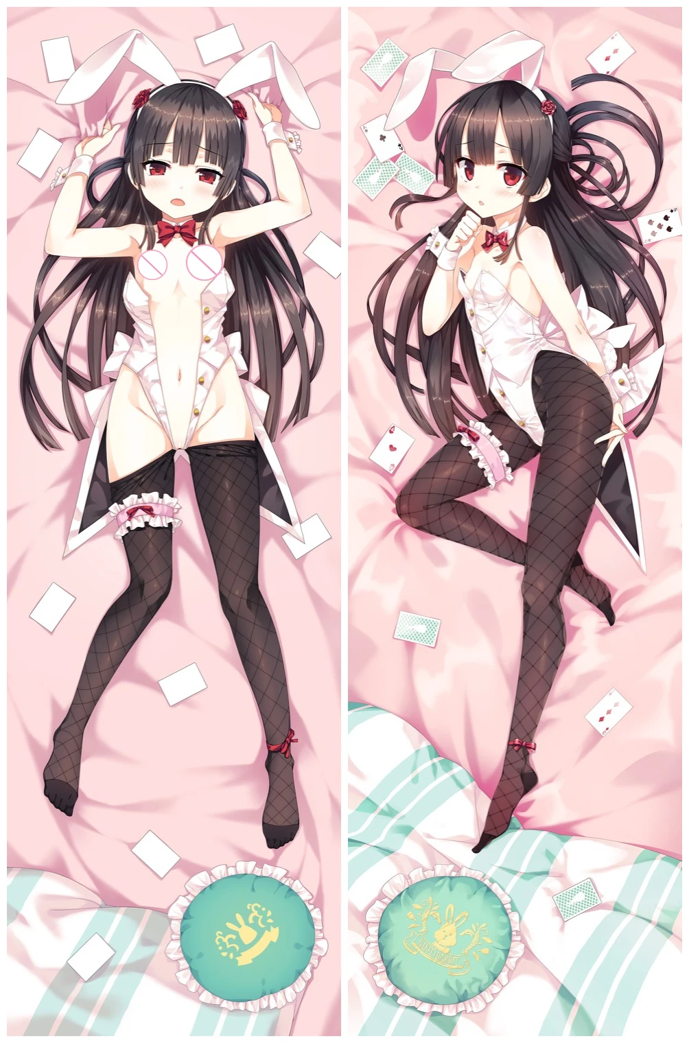 

Двусторонняя наволочка для подушки Dakimakura Anime Hachiroku Maitetsu