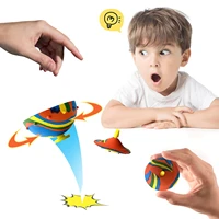 novel squishy fidget toys antistress elastic toy camouflage bounce bowl hip hop jumping creative outdoor sport spinning top gift