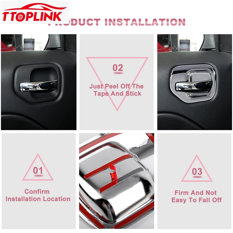 ABS Inteiror автомобильная внутренняя дверная чаша декоративная крышка для Jeep Patriot