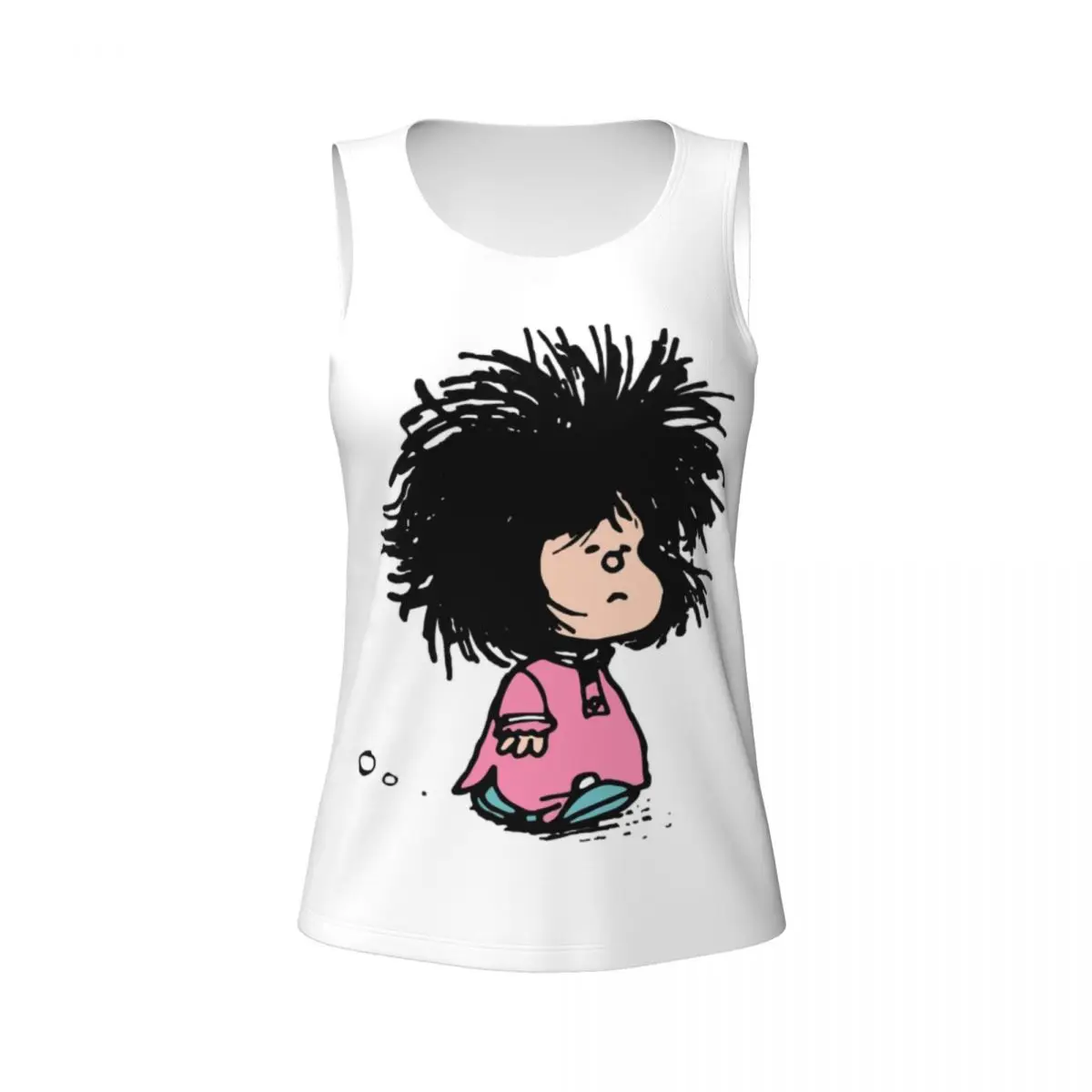 Женская рубашка для занятий йогой без рукавов