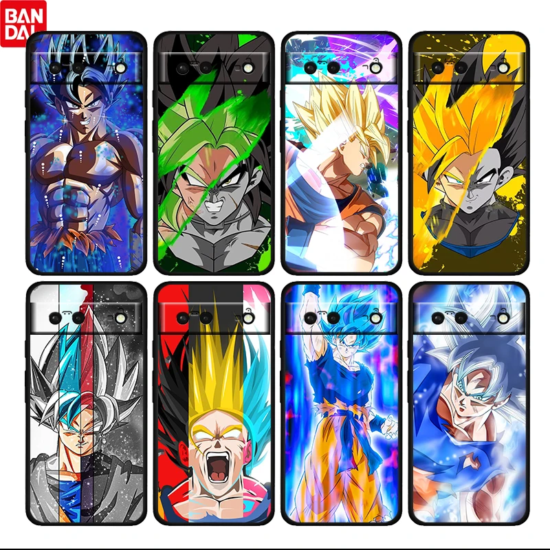 

Anime Dragon Ball Boy Shockproof For Google Pixel 6 6a 6Pro 5 5a 4a XL 5G Black Soft Phone Case Silicone Cover Fundas Coque Capa